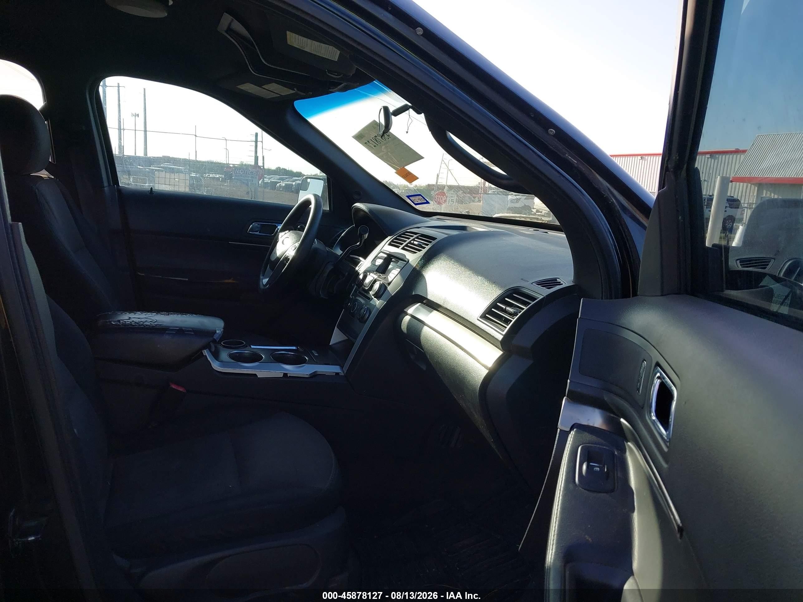 2013 Ford Utility Police Interceptor   Black vin: 1FM5K8AR0DGB44281
