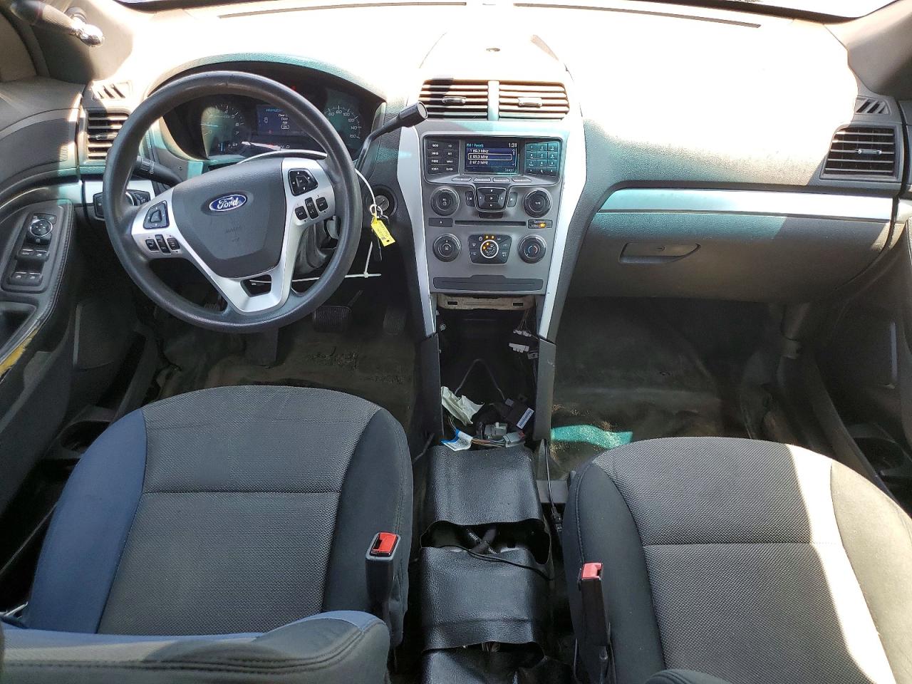 2015 Ford Explorer Police Interceptor Black vin: 1FM5K8AR0FGA16092