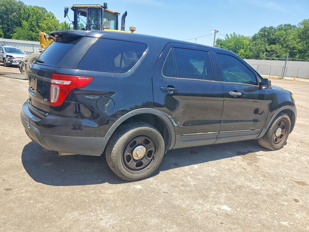 2015 Ford Explorer Police Interceptor Black vin: 1FM5K8AR0FGC29852