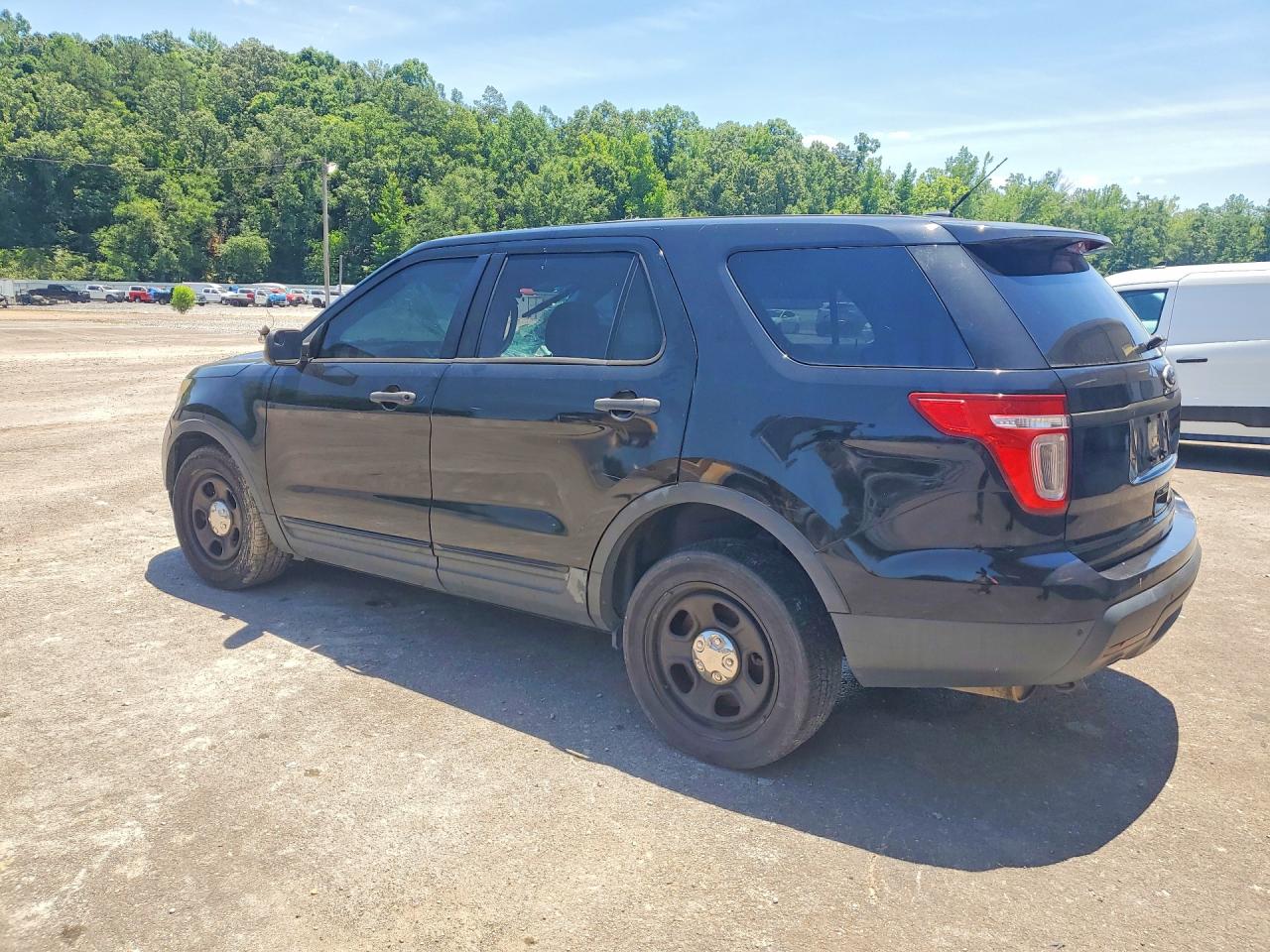 2015 Ford Explorer Police Interceptor Black vin: 1FM5K8AR0FGC29852