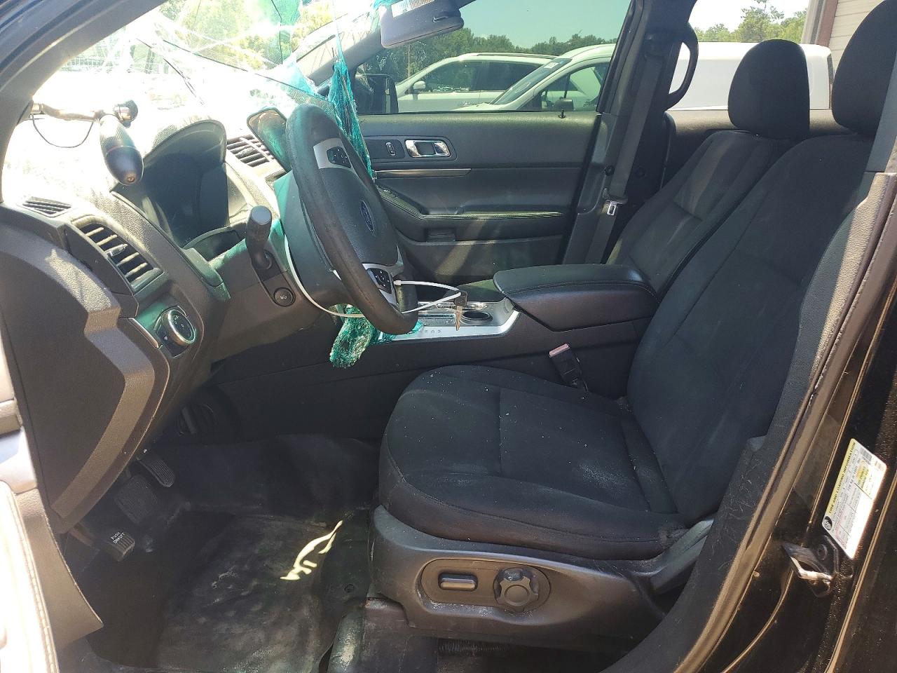 2015 Ford Explorer Police Interceptor Black vin: 1FM5K8AR0FGC29852