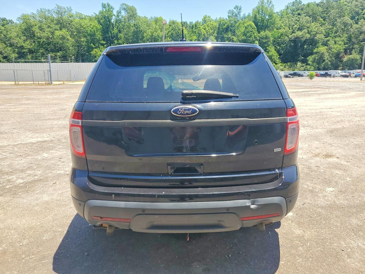 2015 Ford Explorer Police Interceptor Black vin: 1FM5K8AR0FGC29852