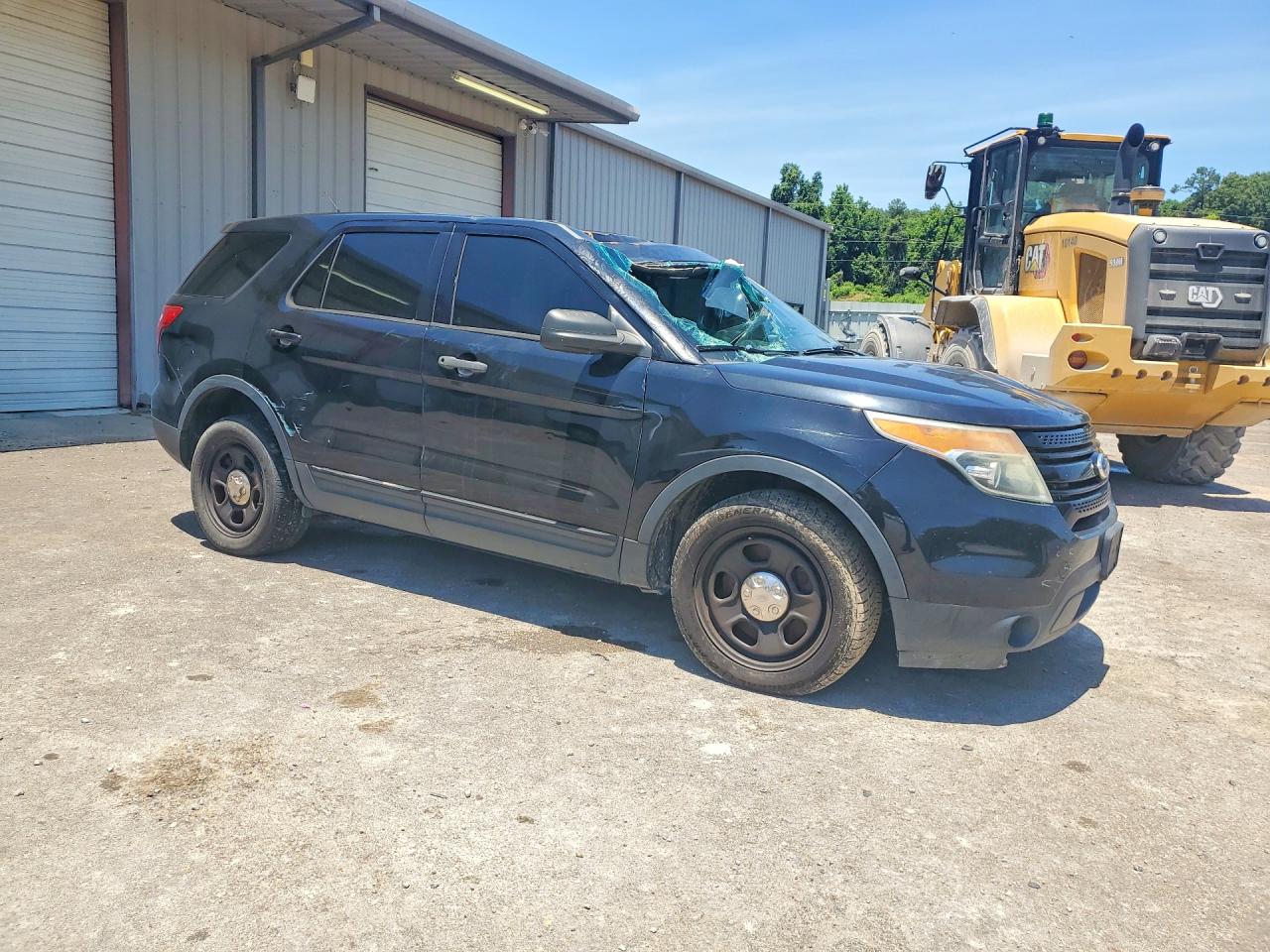 2015 Ford Explorer Police Interceptor Black vin: 1FM5K8AR0FGC29852