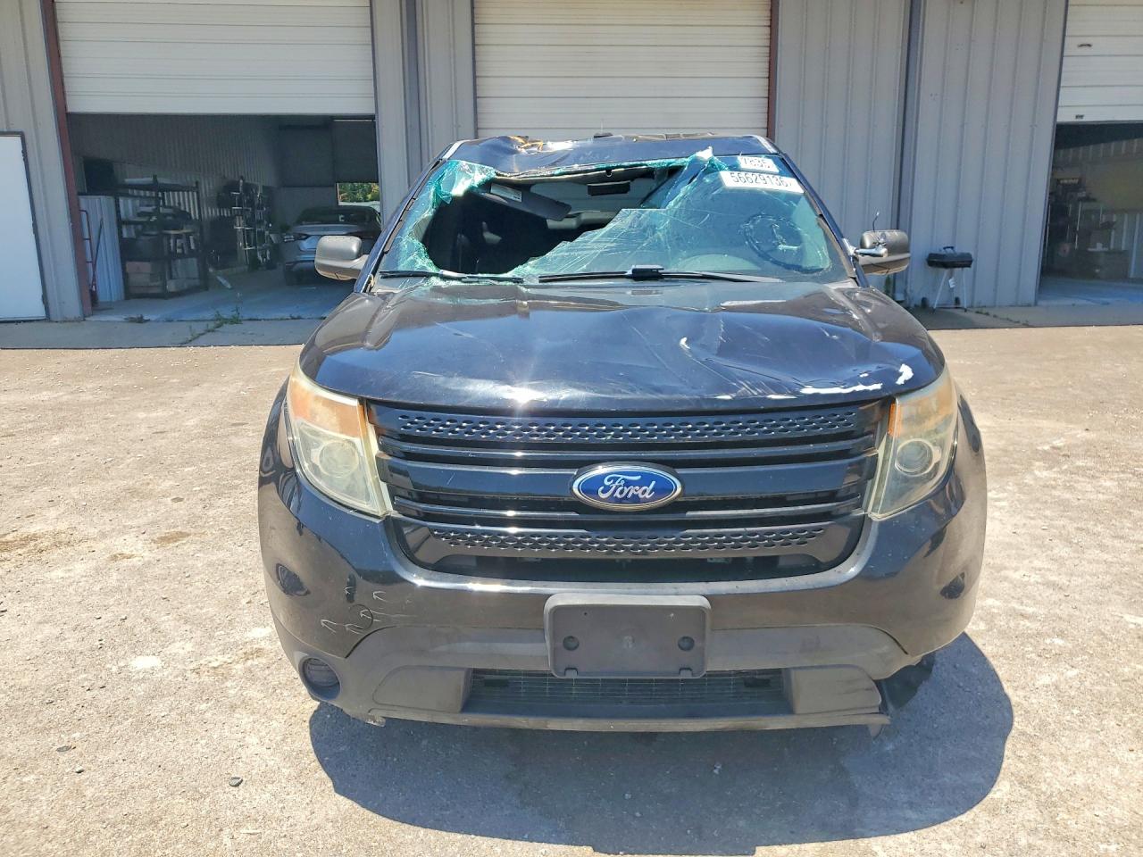 2015 Ford Explorer Police Interceptor Black vin: 1FM5K8AR0FGC29852