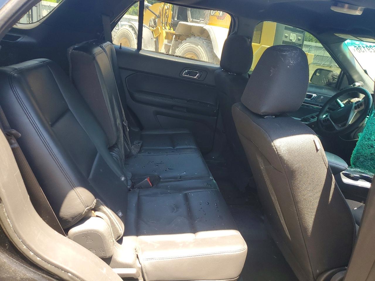 2015 Ford Explorer Police Interceptor Black vin: 1FM5K8AR0FGC29852