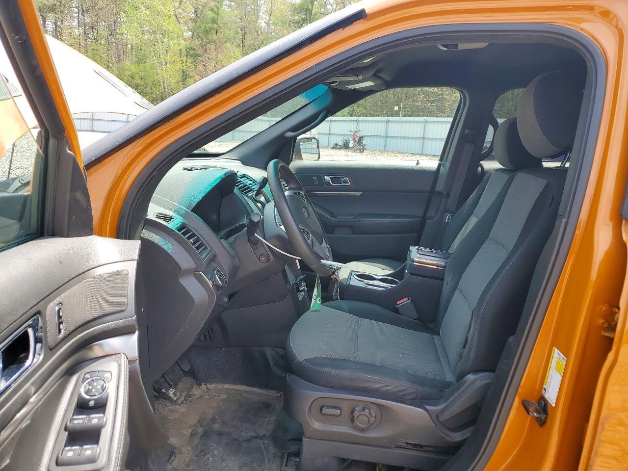 2014 Ford Explorer Police Interceptor Orange vin: 1FM5K8AR1EGC14243