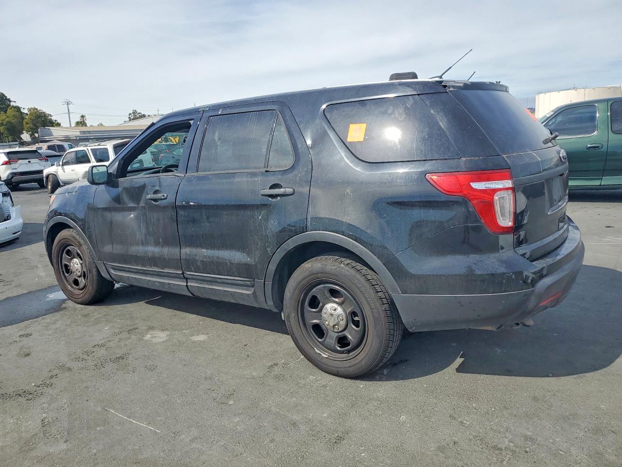 2014 Ford Explorer Police Interceptor Черный vin: 1FM5K8AR1EGC15263