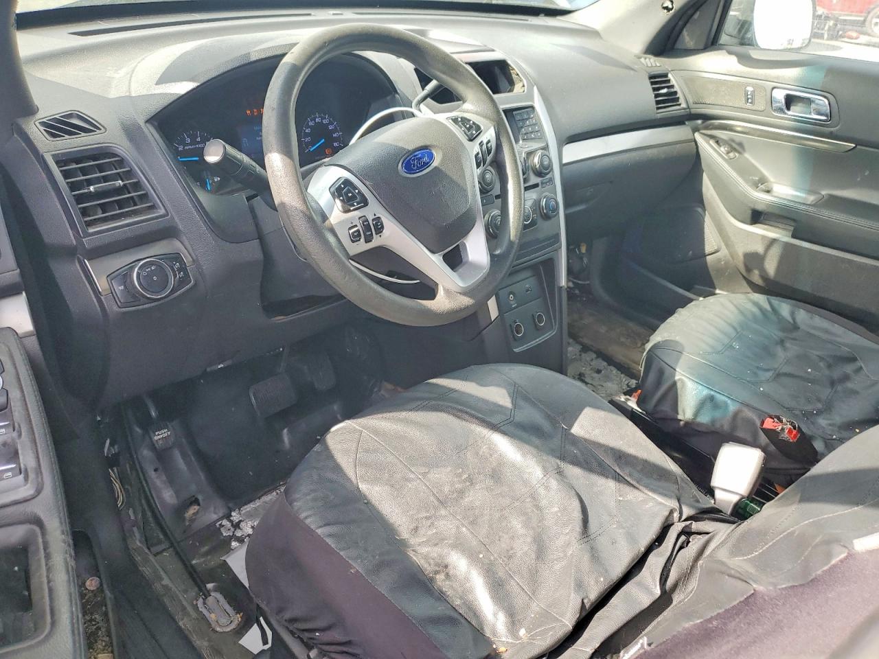 2014 Ford Explorer Police Interceptor Черный vin: 1FM5K8AR1EGC15263