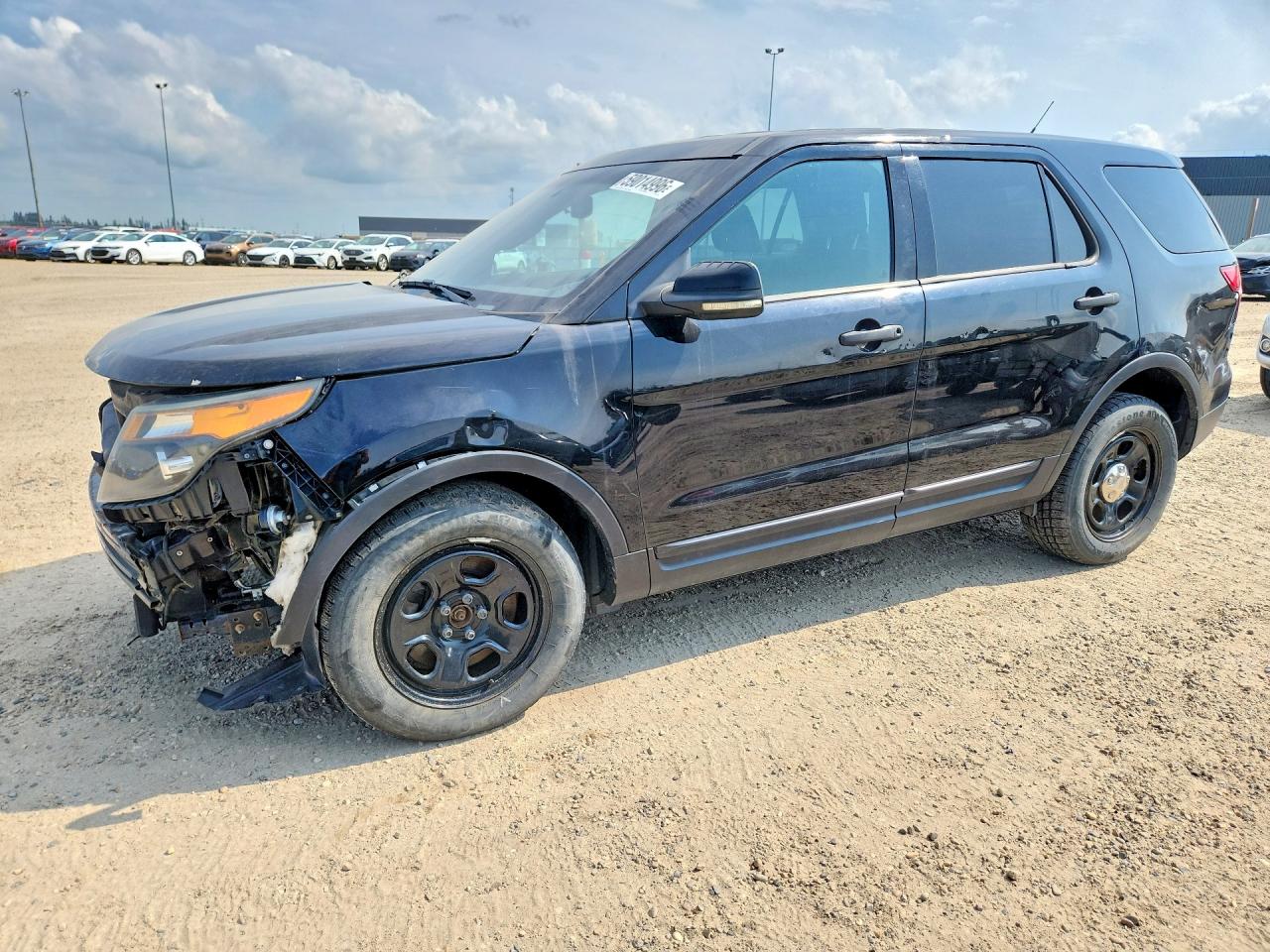 2015 Ford Explorer Police Interceptor Black vin: 1FM5K8AR1FGC17970