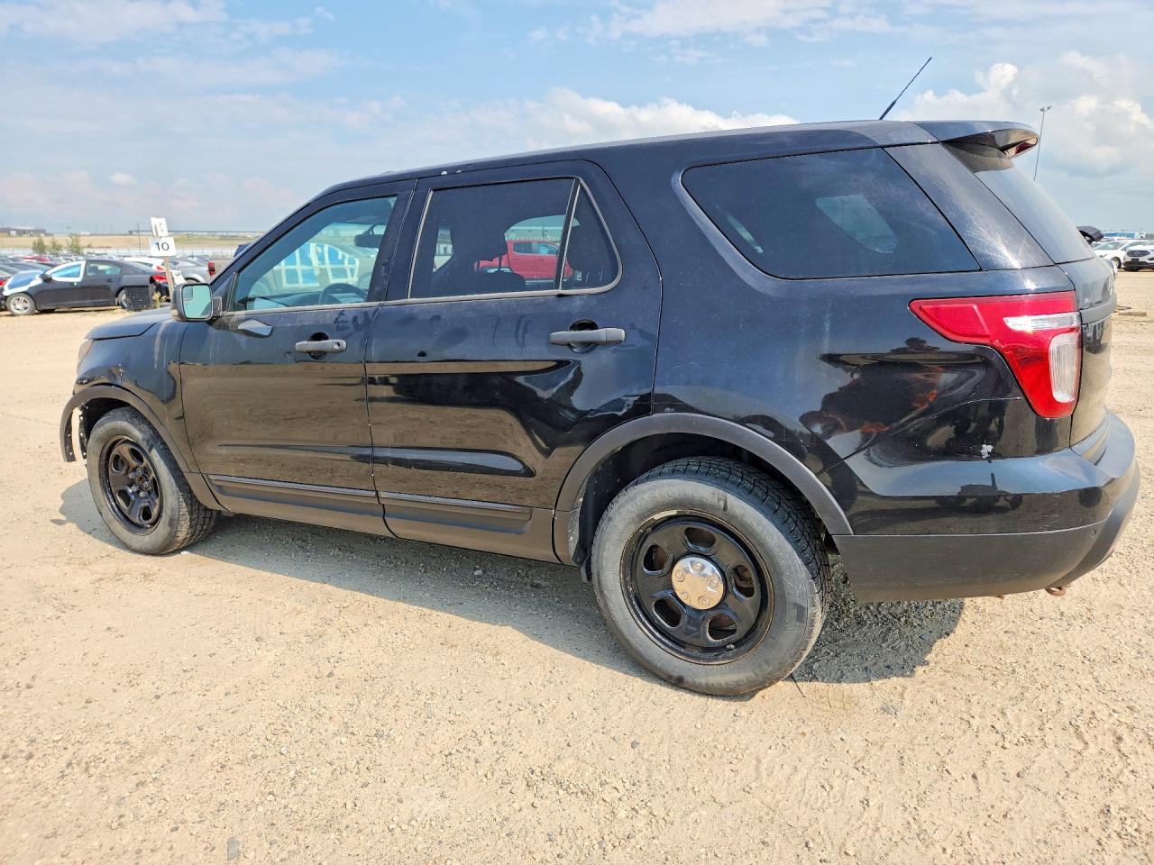 2015 Ford Explorer Police Interceptor Black vin: 1FM5K8AR1FGC17970