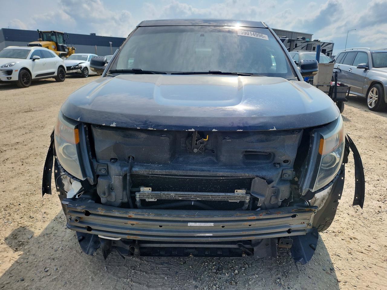 2015 Ford Explorer Police Interceptor Black vin: 1FM5K8AR1FGC17970
