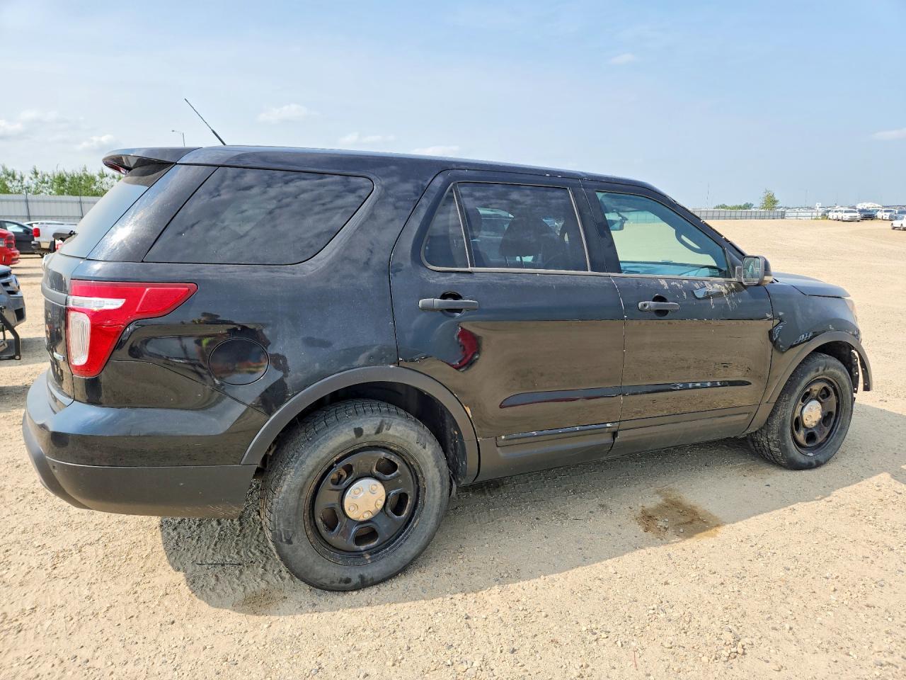 2015 Ford Explorer Police Interceptor Black vin: 1FM5K8AR1FGC17970