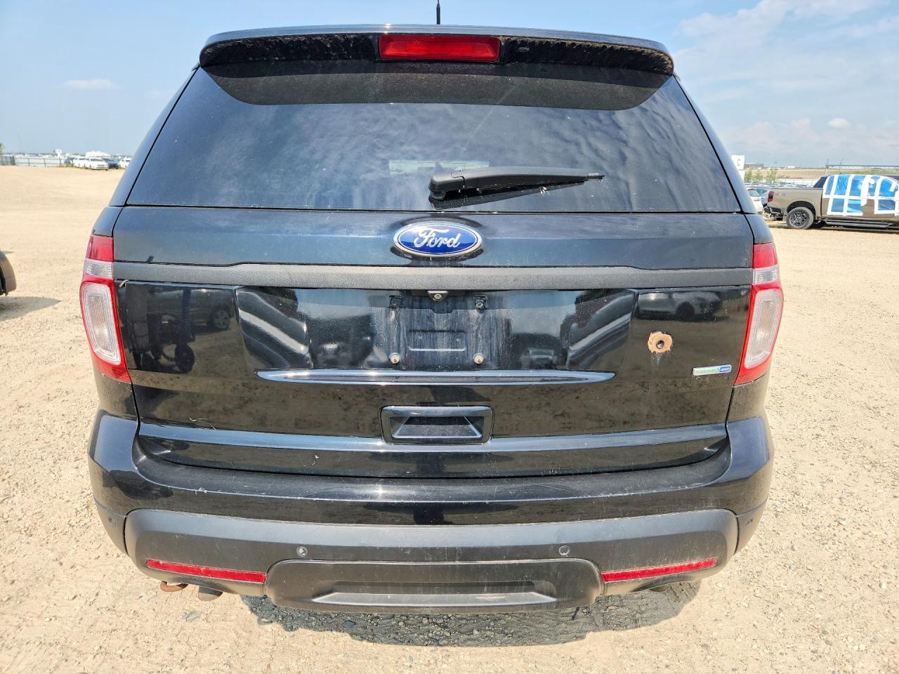 2015 Ford Explorer Police Interceptor Black vin: 1FM5K8AR1FGC17970