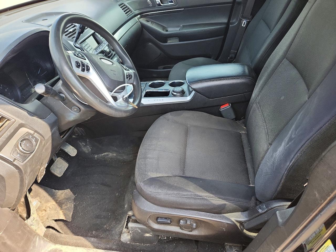 2015 Ford Explorer Police Interceptor Black vin: 1FM5K8AR1FGC17970