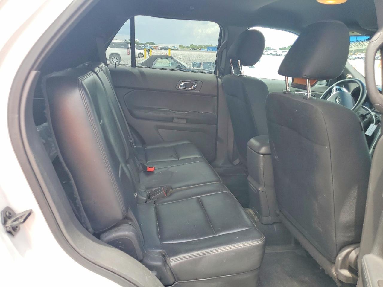 2013 Ford Explorer Police Interceptor Белый vin: 1FM5K8AR2DGA04961