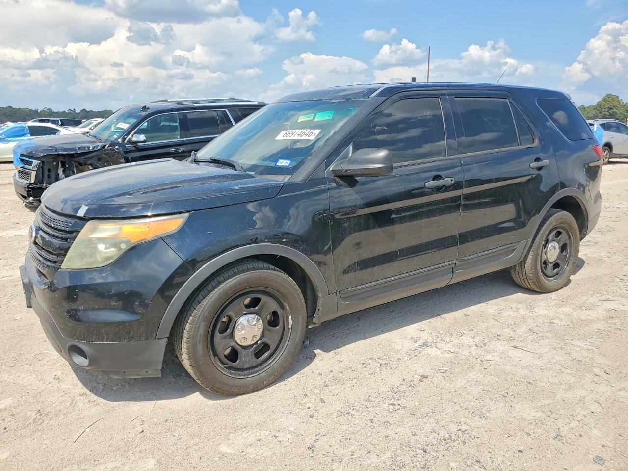 2013 Ford Explorer Police Interceptor Black vin: 1FM5K8AR2DGC20910