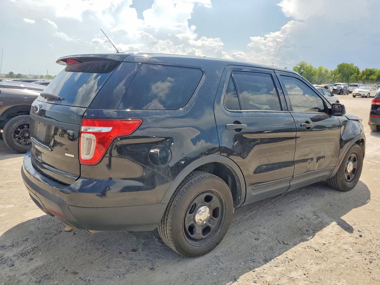 2013 Ford Explorer Police Interceptor Black vin: 1FM5K8AR2DGC20910