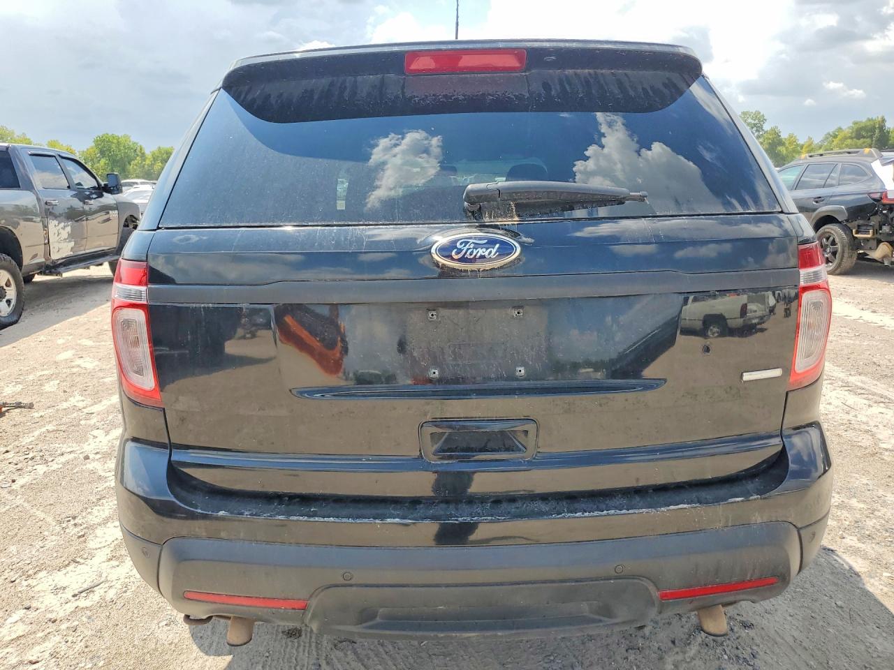 2013 Ford Explorer Police Interceptor Black vin: 1FM5K8AR2DGC20910