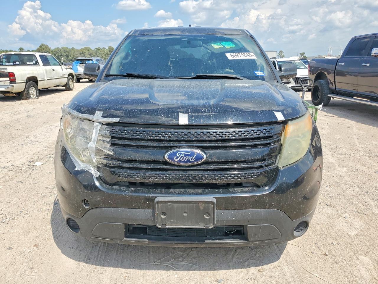 2013 Ford Explorer Police Interceptor Black vin: 1FM5K8AR2DGC20910