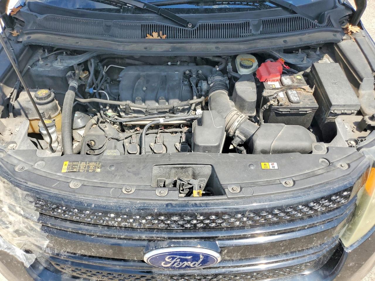 2013 Ford Explorer Police Interceptor Black vin: 1FM5K8AR2DGC20910