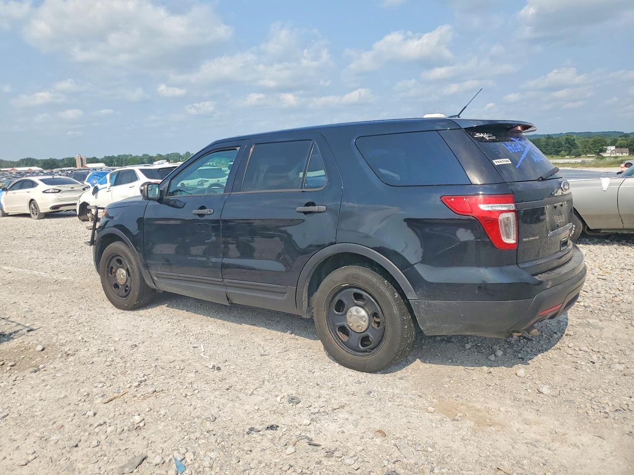 2015 Ford Explorer Police Interceptor Black vin: 1FM5K8AR2FGA28518