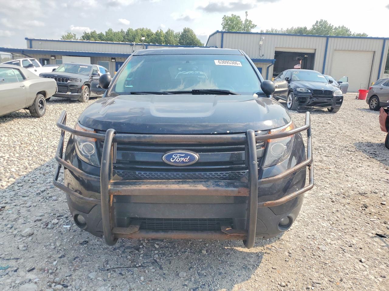 2015 Ford Explorer Police Interceptor Black vin: 1FM5K8AR2FGA28518