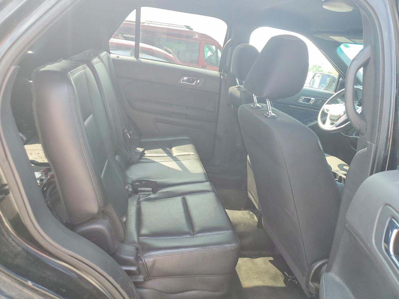 2015 Ford Explorer Police Interceptor Black vin: 1FM5K8AR2FGA28518