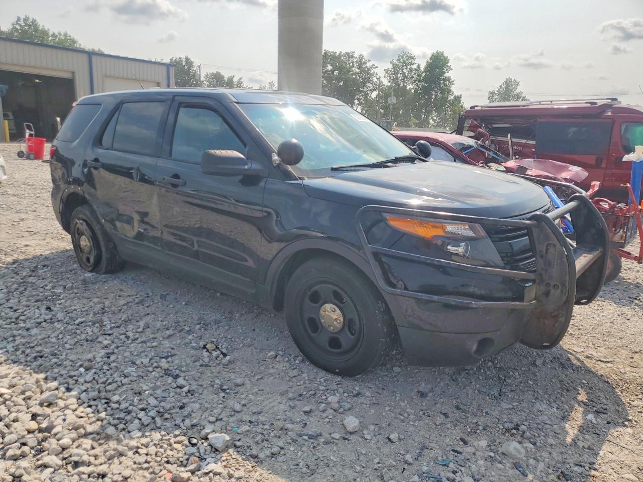 2015 Ford Explorer Police Interceptor Black vin: 1FM5K8AR2FGA28518