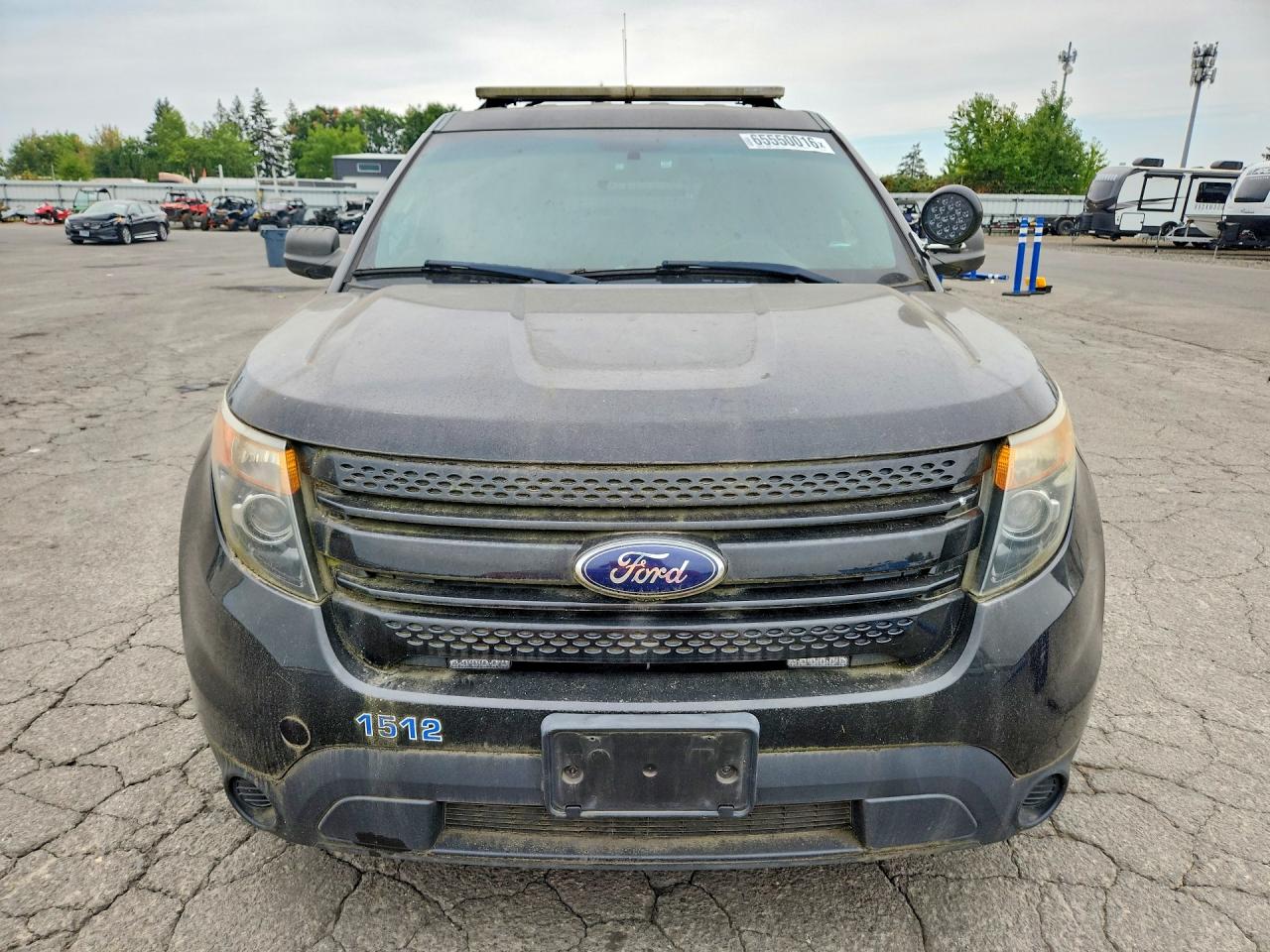 2015 Ford Explorer Police Interceptor Black vin: 1FM5K8AR2FGA70302