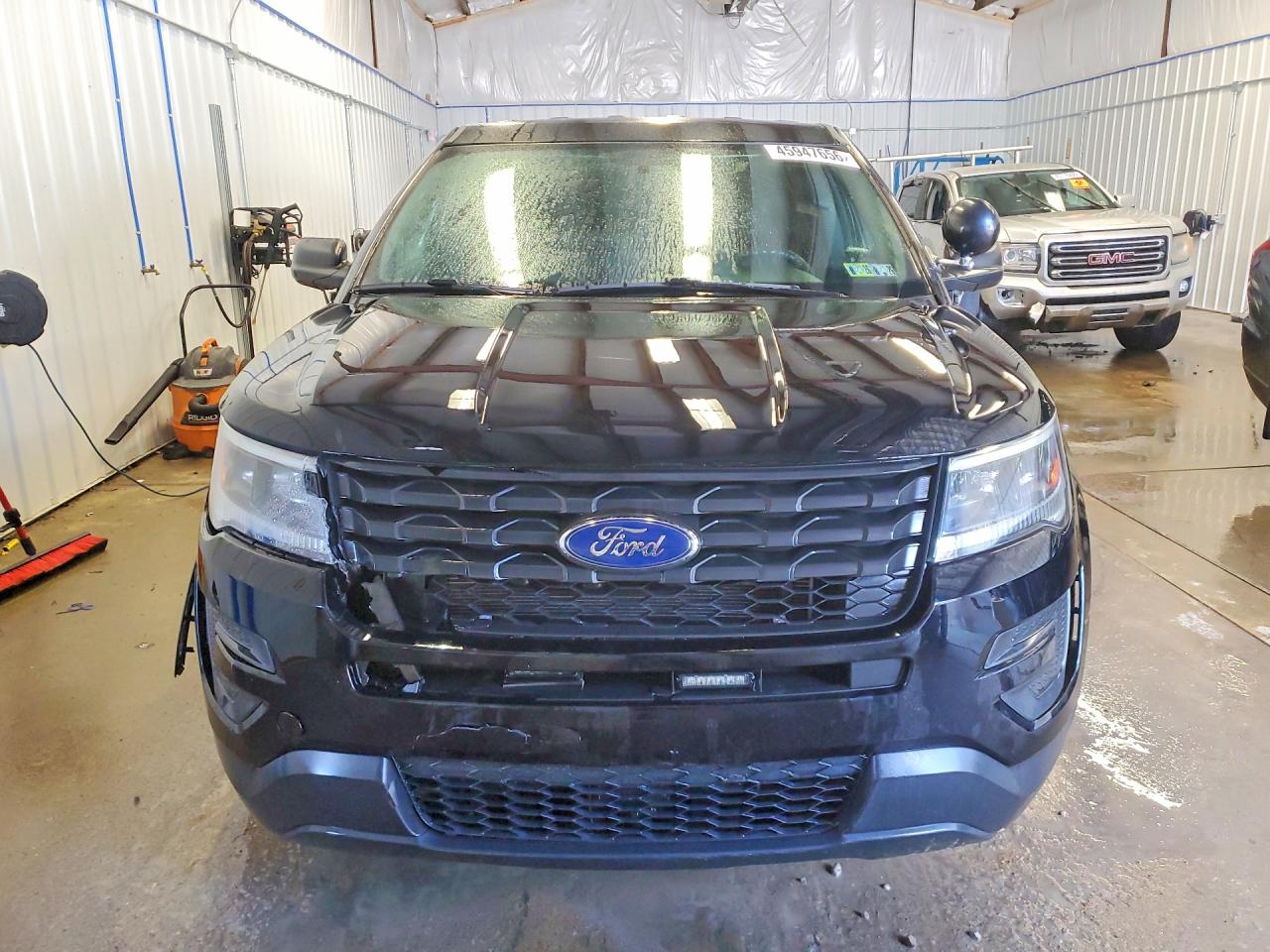 2018 Ford Explorer Police Interceptor Black vin: 1FM5K8AR2JGA27314