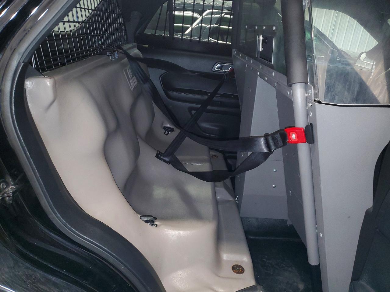 2018 Ford Explorer Police Interceptor Black vin: 1FM5K8AR2JGA27314