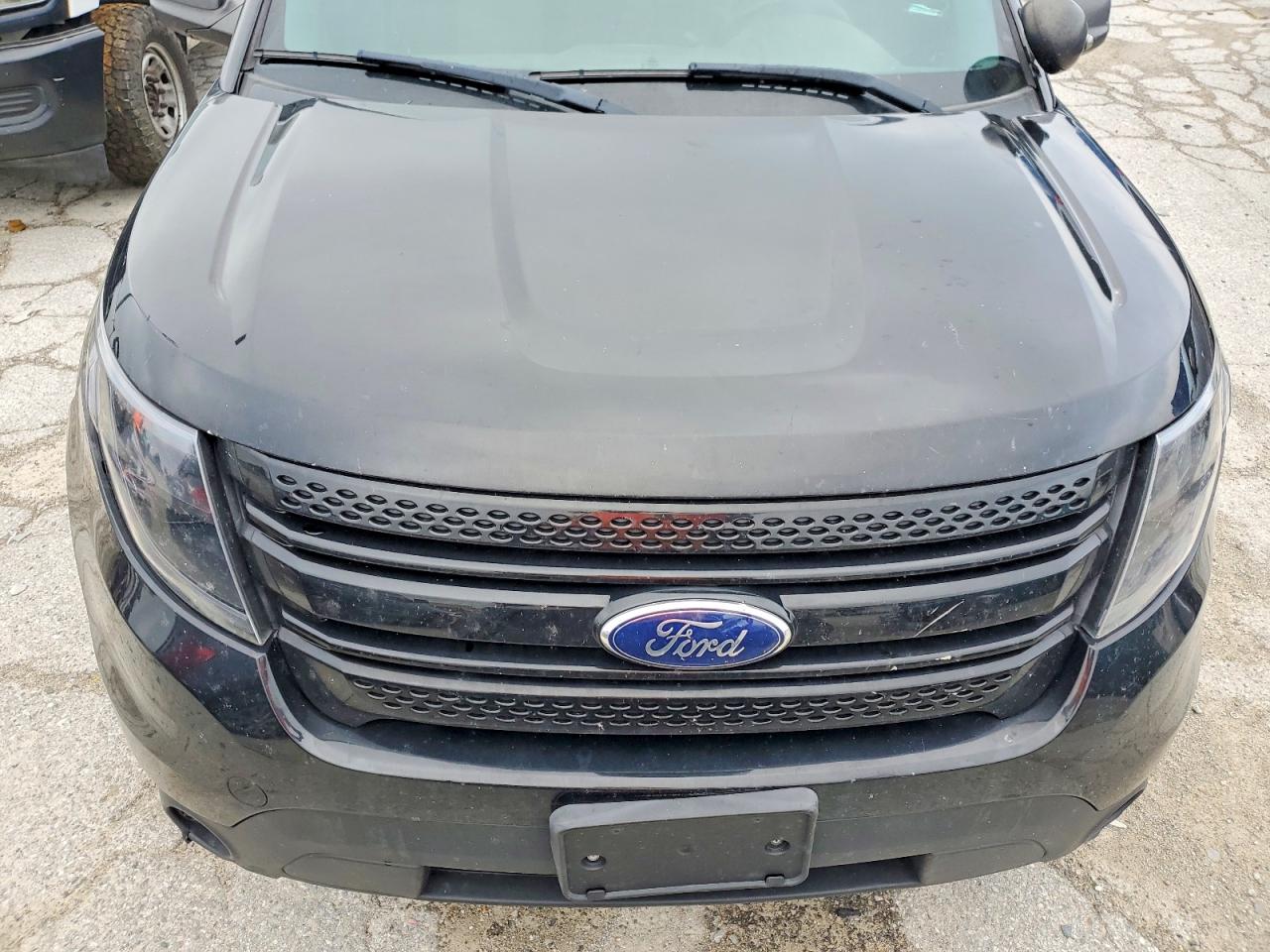 2013 Ford Explorer Police Interceptor Black vin: 1FM5K8AR3DGC30846