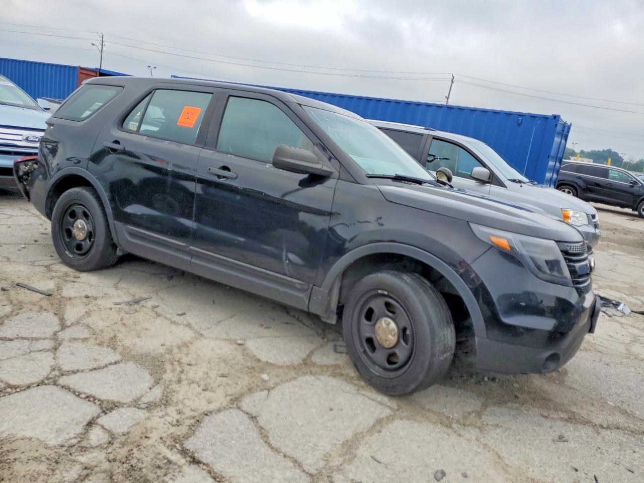 2013 Ford Explorer Police Interceptor Black vin: 1FM5K8AR3DGC30846