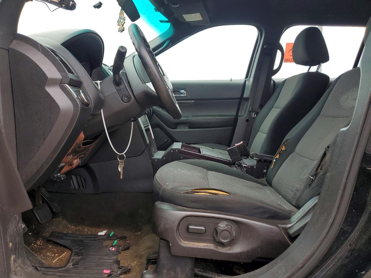 2013 Ford Explorer Police Interceptor Black vin: 1FM5K8AR3DGC30846