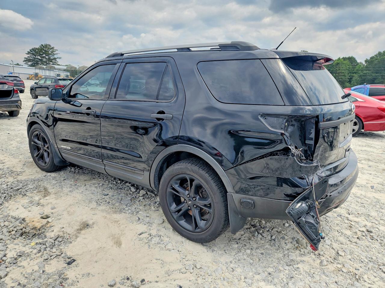 2015 Ford Explorer Police Interceptor Black vin: 1FM5K8AR3FGA21450