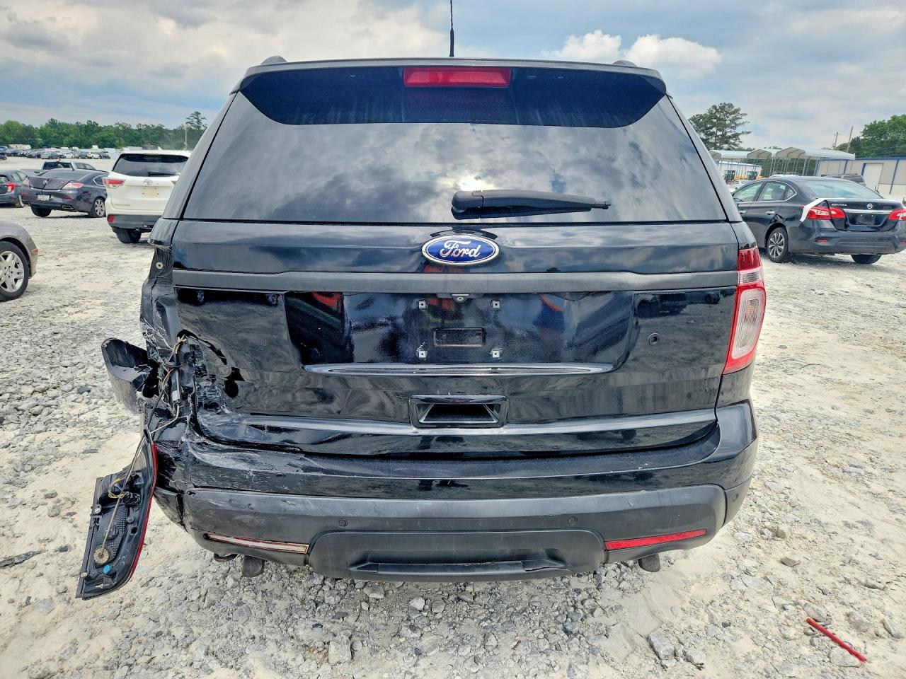 2015 Ford Explorer Police Interceptor Black vin: 1FM5K8AR3FGA21450