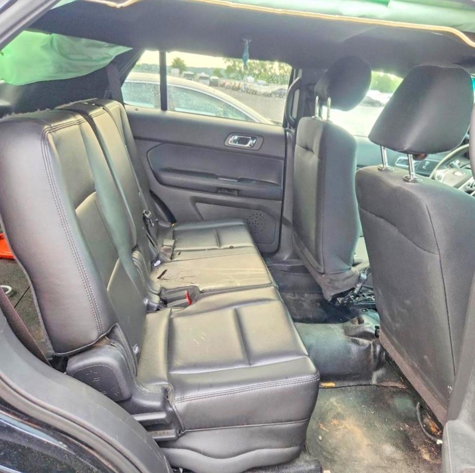 2015 Ford Explorer Police Interceptor Black vin: 1FM5K8AR3FGA35221