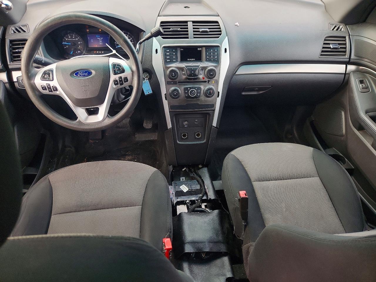2015 Ford Explorer Police Interceptor Black vin: 1FM5K8AR3FGA35221