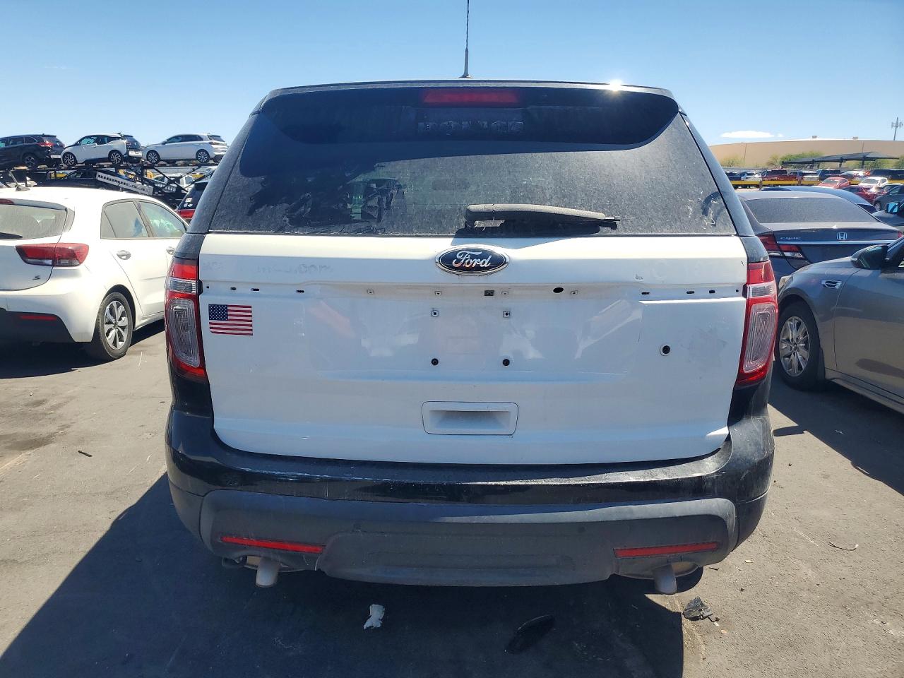 2015 Ford Explorer Two Tone vin: 1FM5K8AR3FGC27075
