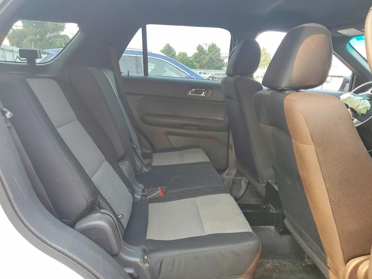2013 Ford Explorer Police Interceptor White vin: 1FM5K8AR4DGA56172