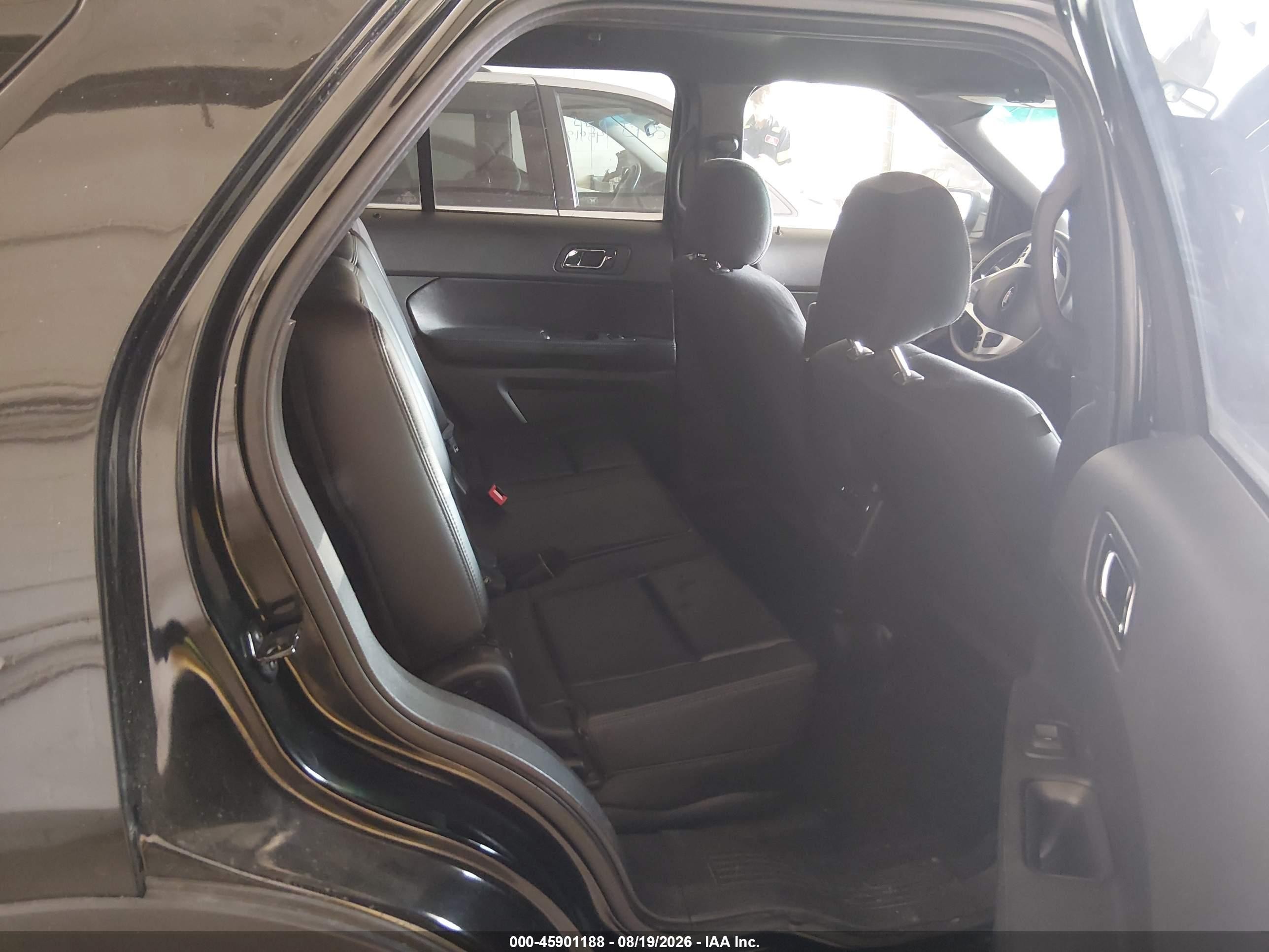 2014 Ford Utility Police Interceptor   Black vin: 1FM5K8AR4EGB86003