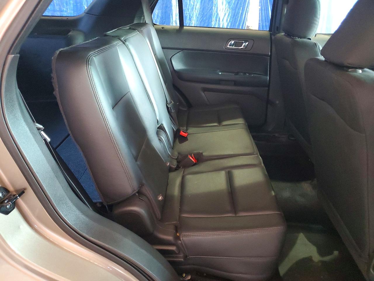 2015 Ford Explorer Police Interceptor Brown vin: 1FM5K8AR4FGC13959