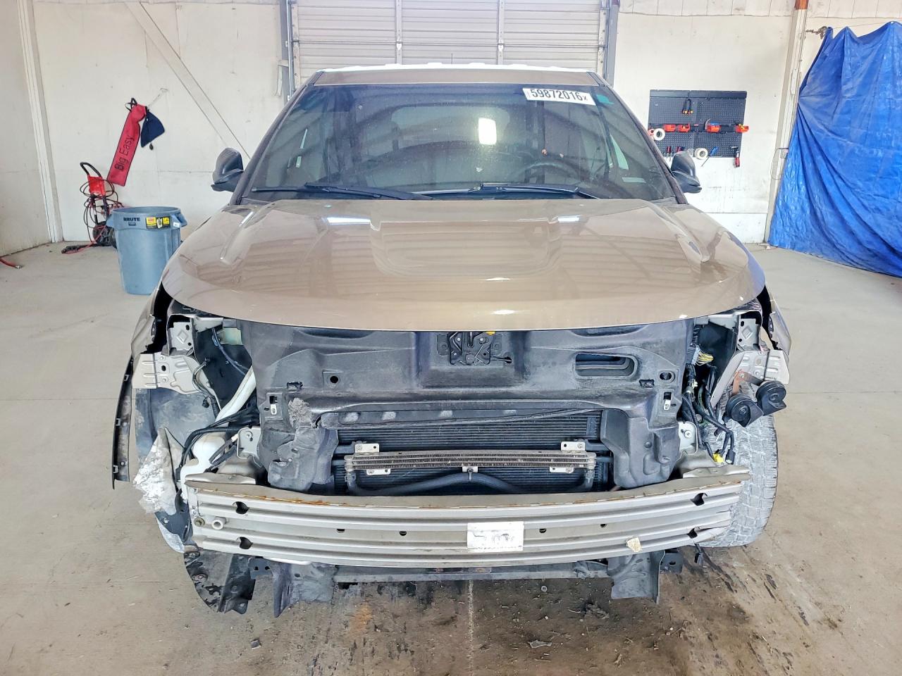 2015 Ford Explorer Police Interceptor Brown vin: 1FM5K8AR4FGC13959