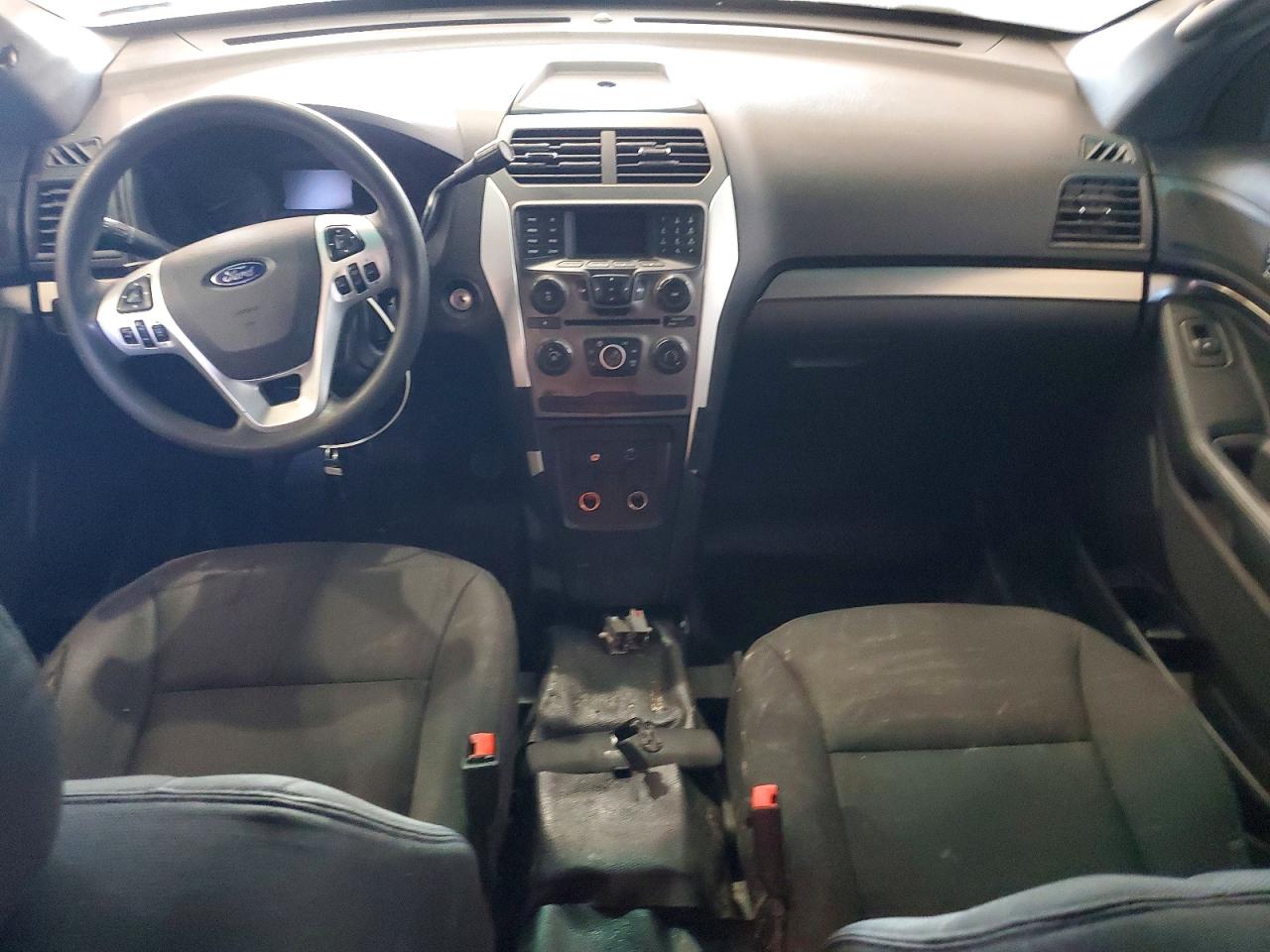 2015 Ford Explorer Police Interceptor Brown vin: 1FM5K8AR4FGC13959