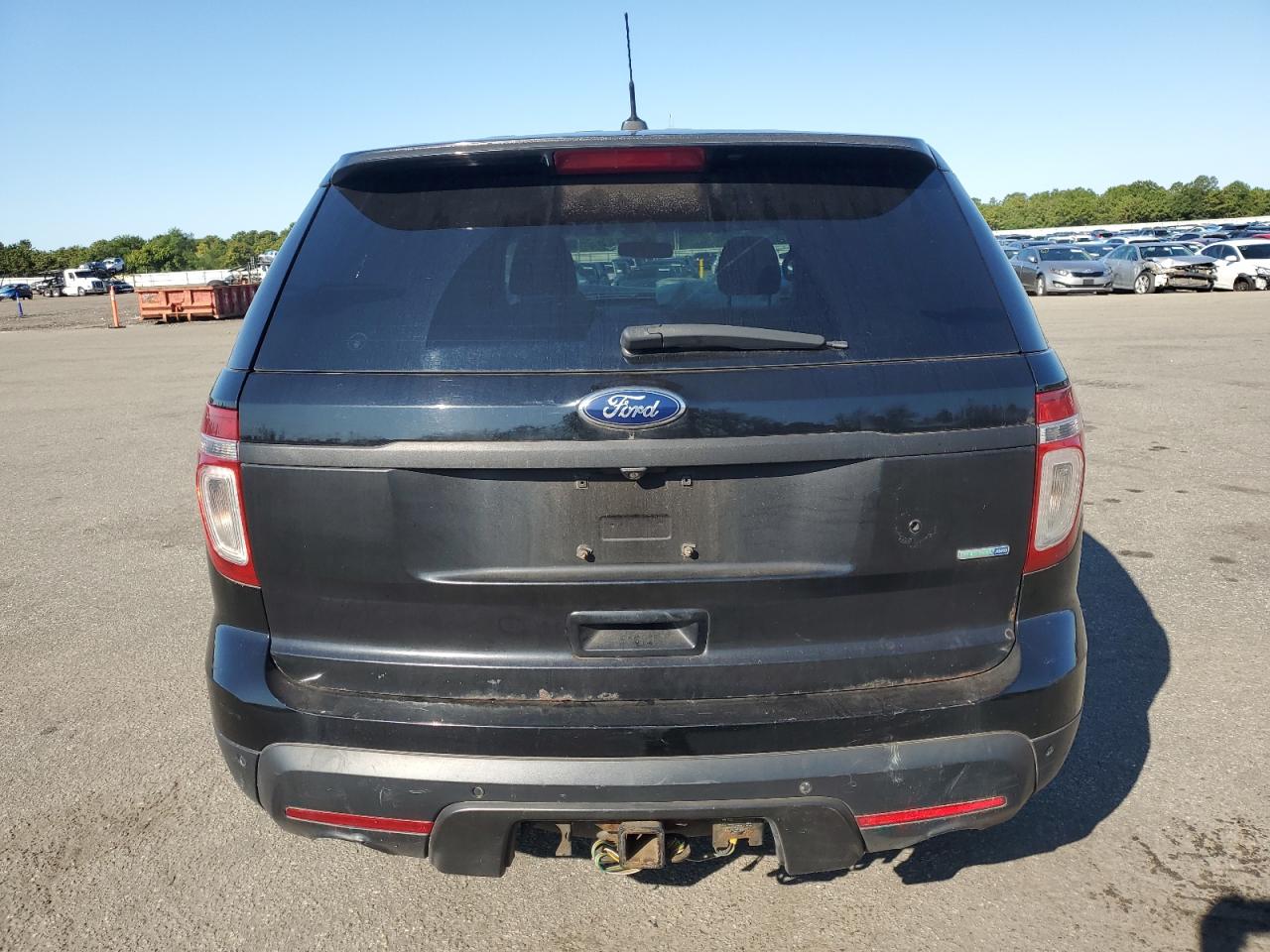2013 Ford Explorer Police Interceptor Black vin: 1FM5K8AR5DGA02539