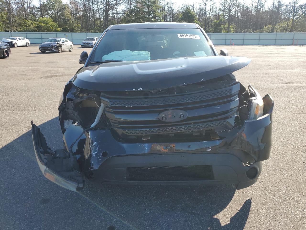 2013 Ford Explorer Police Interceptor Black vin: 1FM5K8AR5DGA02539