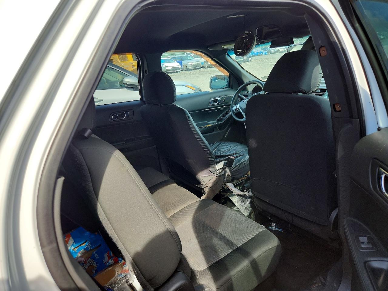 2013 Ford Explorer Police Interceptor Белый vin: 1FM5K8AR5DGA51482