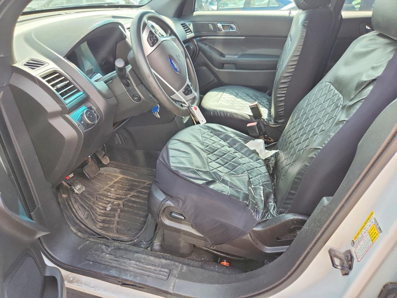 2013 Ford Explorer Police Interceptor Белый vin: 1FM5K8AR5DGA51482