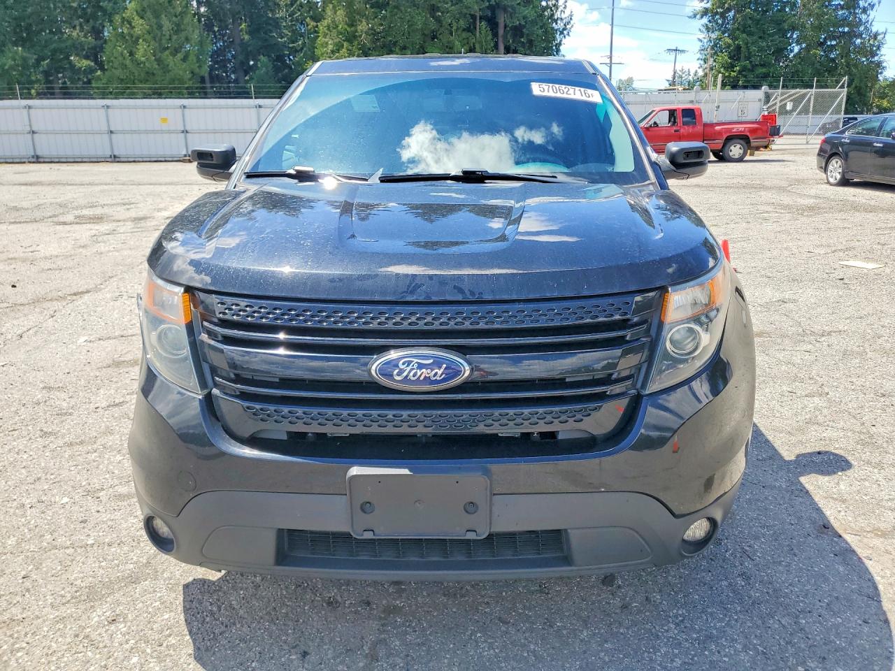 2015 Ford Explorer Police Interceptor Black vin: 1FM5K8AR5FGC67822