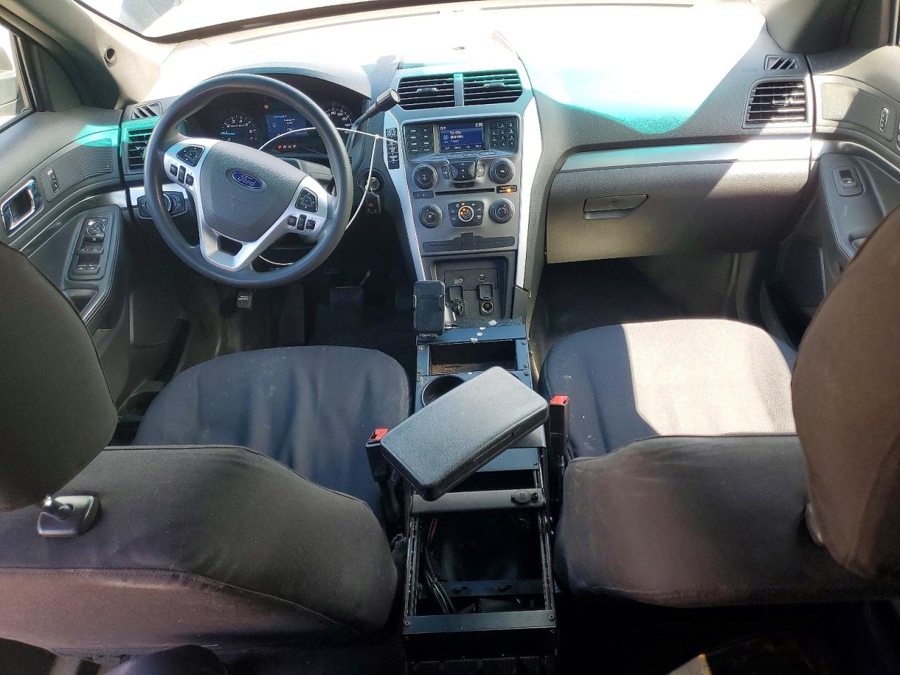2015 Ford Explorer Police Interceptor Black vin: 1FM5K8AR5FGC67822